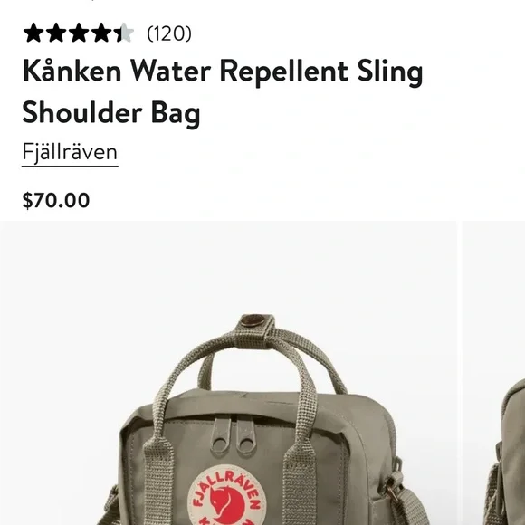 Kånken Gray Water Repellent backpack - Picture 4 of 4